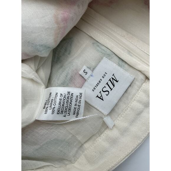 Misa Los Angeles 'Thara' White Cotton Skirt Size S - Picture 4 of 4